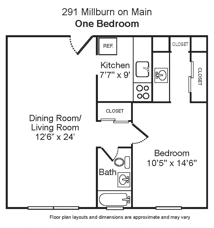 291 - 3.5 Room 1 Bedroom